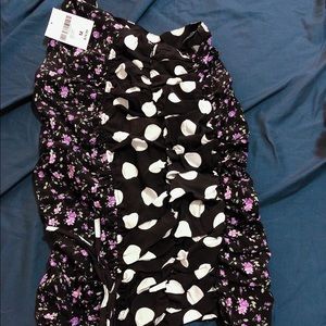 Ruched midi forever 21 skirt